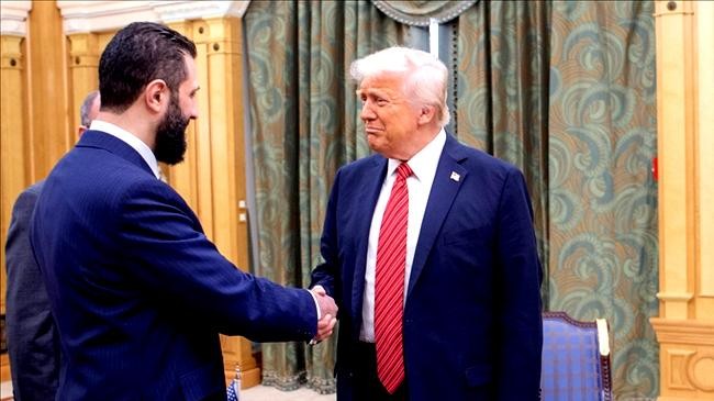 ahmad al sharaa and donald trump