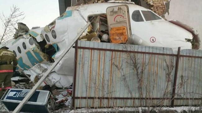 aircraft crashed in kazakhstan