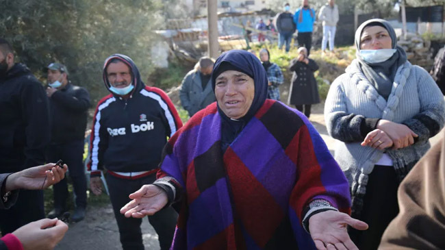 al aqsa chief guard house demolished inner