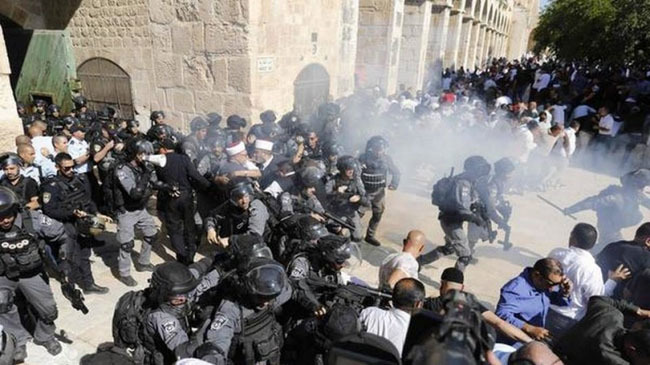 al aqsa mosque in eid