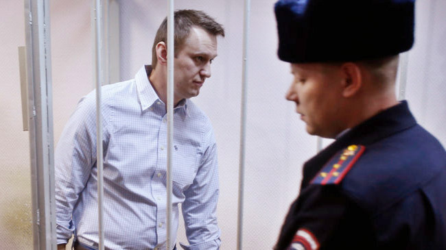 alexi navalni russia quaran jail