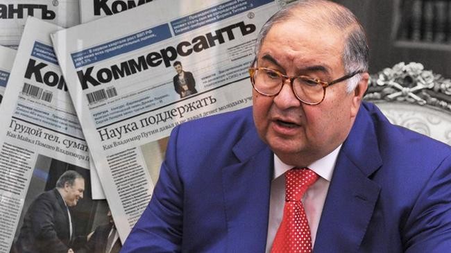 alisher usmanov and kommersant