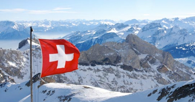 alps mountain in switzerland