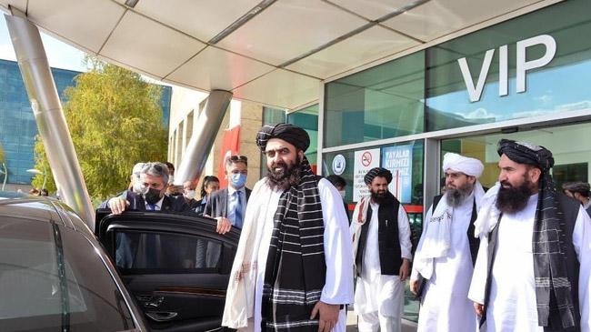 amir khan muttaqi led afghan delegation turkey