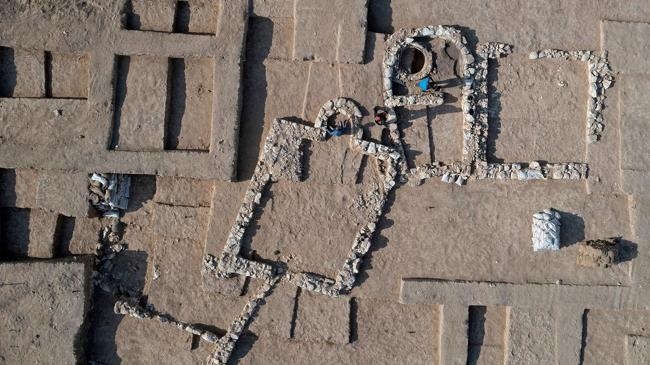 an aerial view of mmosque