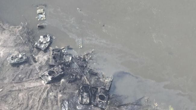 an aerial view