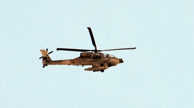 israeli helicopter attack