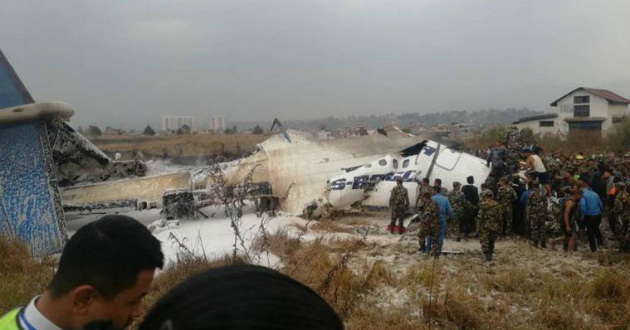 an us bangla flight crushed in nepal kathmandu 1