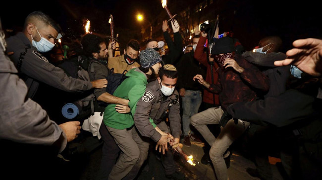anti netanyahu protest continue inner