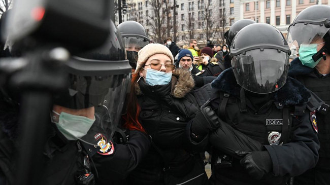 anti putin rally russia