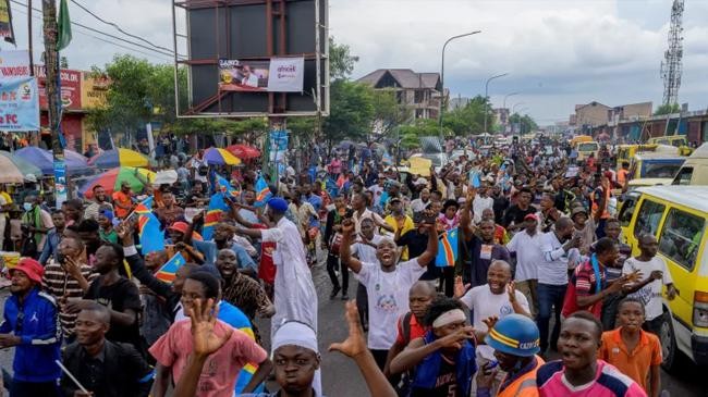 anti rwanda protest in dr congo