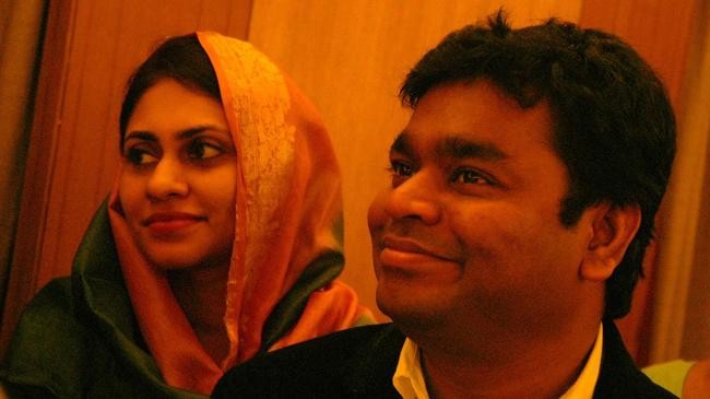 ar rahman and saira banu
