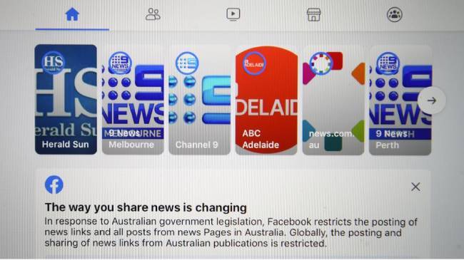 australia introduces a legislation what makes facebook google pay for news content
