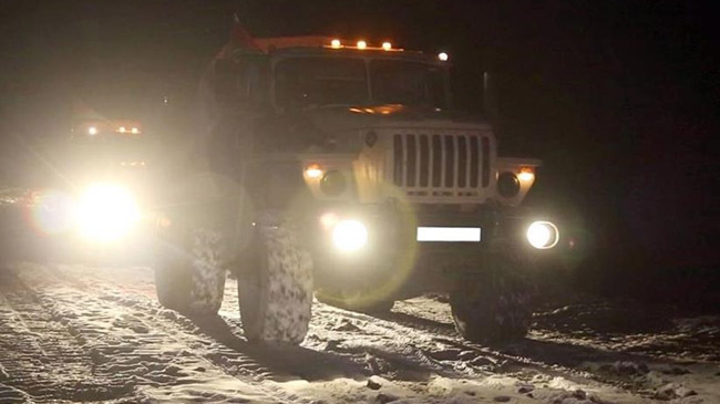 azerbaijan army car