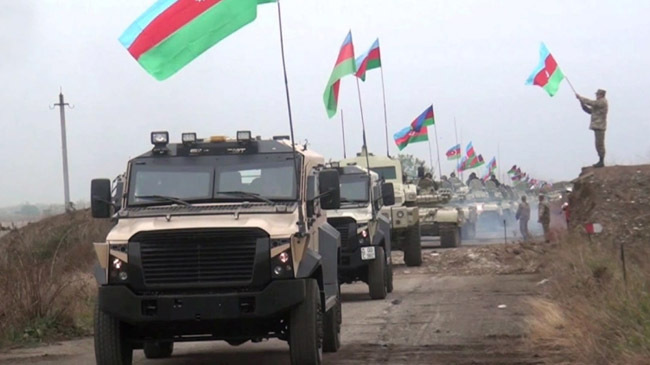 azerbaijan army take control kalbajar