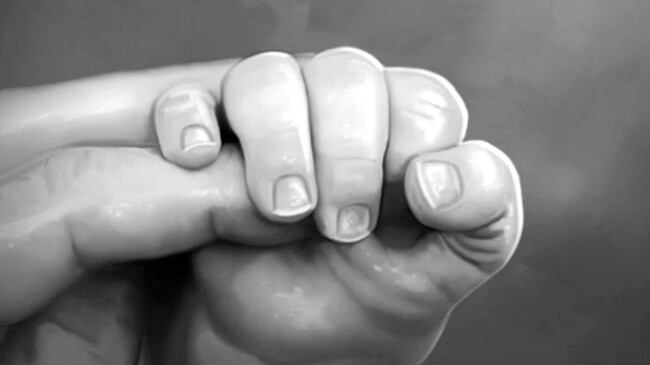 baby hand