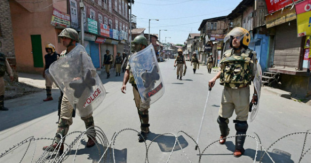 baby shot dead curfew in kashmir again