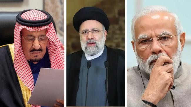 badshah salman ebrahim raisi and modi