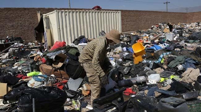 bagram air base full of rubbish