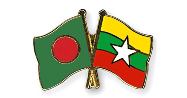 bangladesh myanmar flag