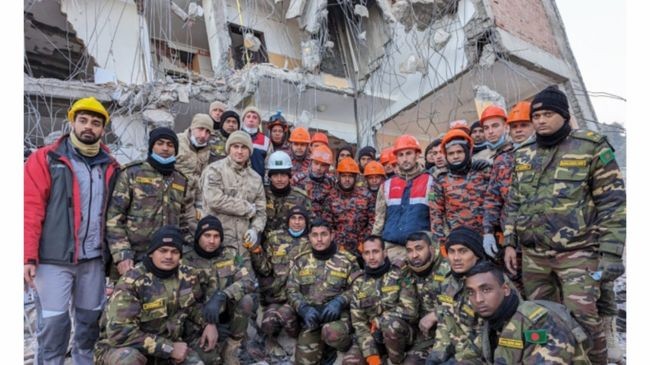 bangladesh rescue workers in turkey