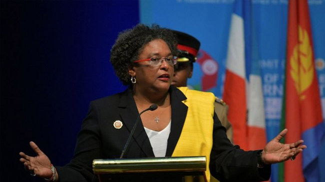 barbados pm mia mottley