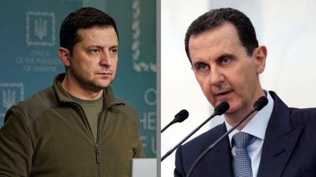 bashar al assad and zelensky