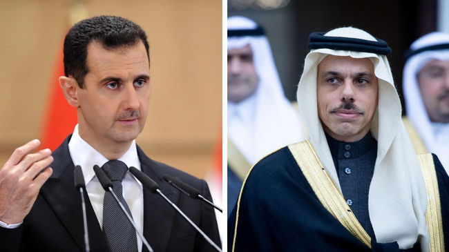 bashar al assad faisal bin farhan