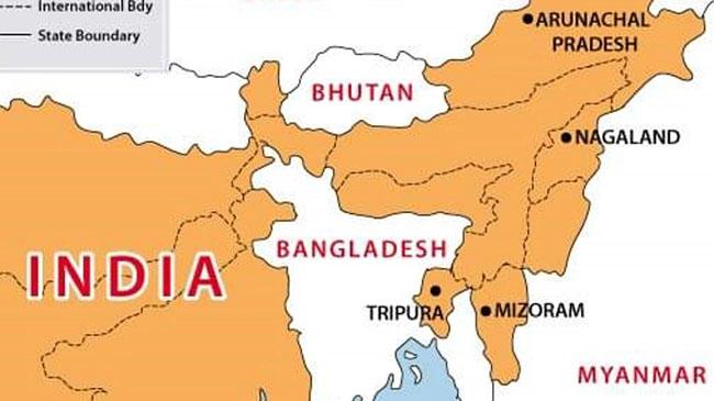 bd india map new