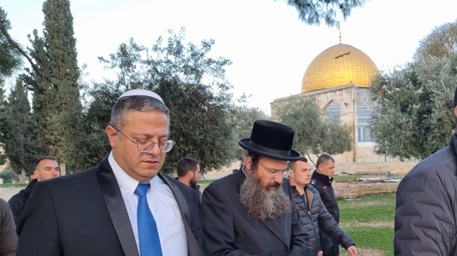 ben gvir in aqsa