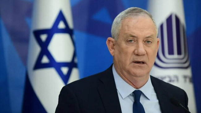 beni gantz israel defence minister