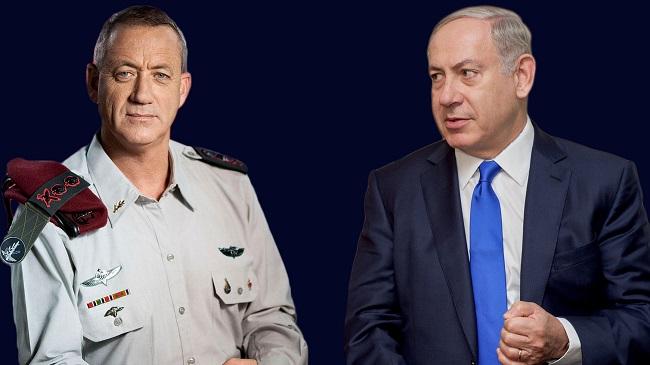 benny gantz benjamin netanyahu