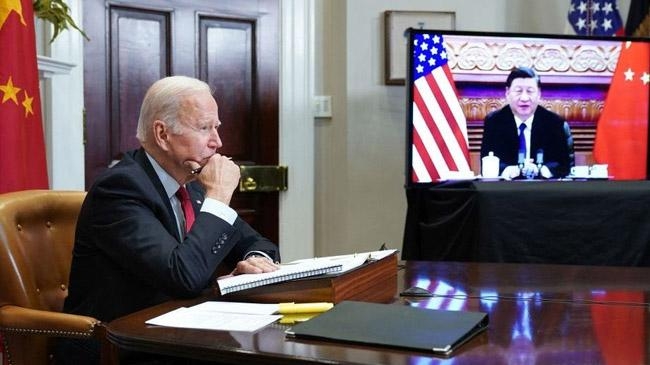 biden and jinping virtual summit