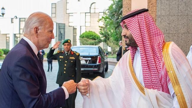 biden and prince mohammed