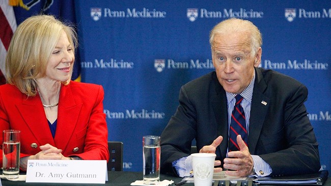 biden and university of pennsylvania