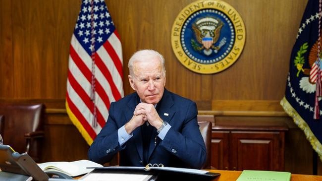 biden in tension