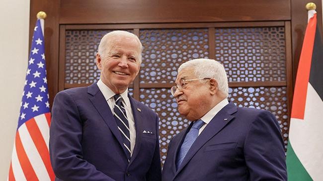 biden mahmoud abbas