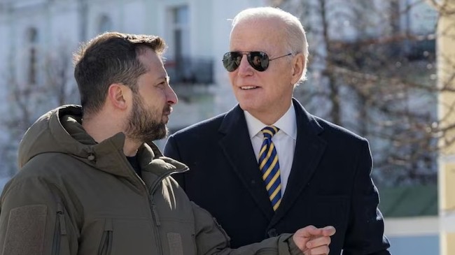 biden reached kyiv