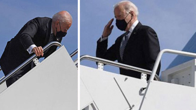 biden stumbled on stairs 1