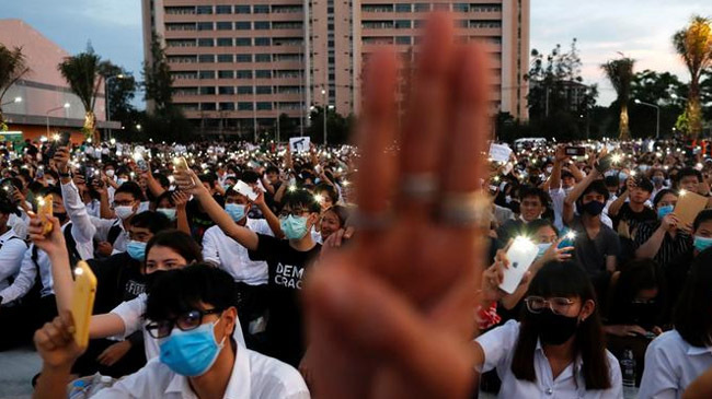 big protests in thailand 1