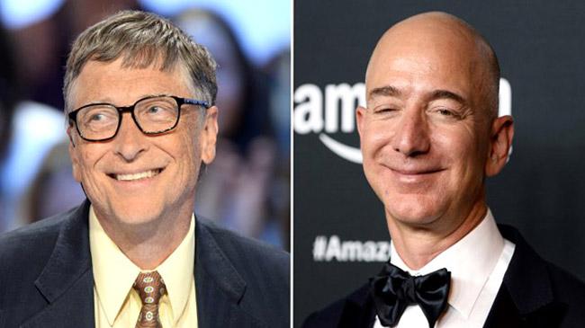 bill gates and jeff bezos new