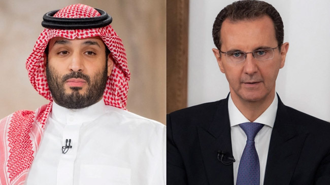 bin salman and bashar al asad