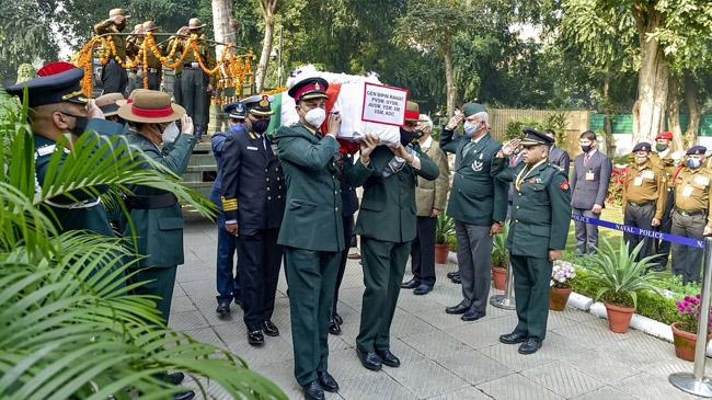 bipins funeral 1