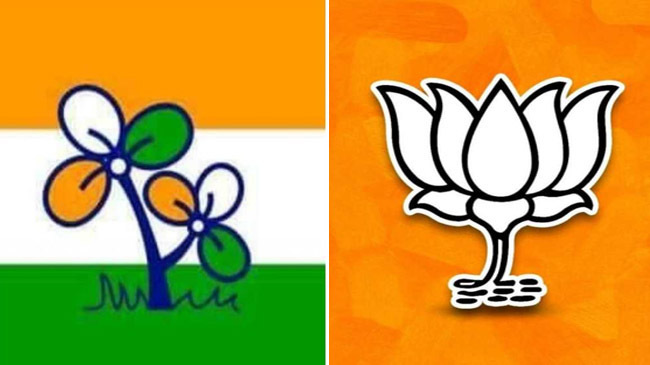 bjp and trinamool logo