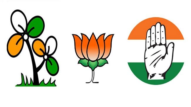 bjp congas trinamool