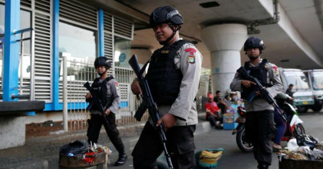 blasts in jakarta