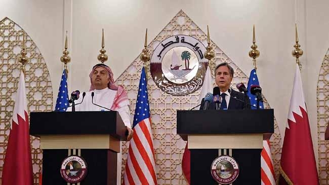 blinken in qatar