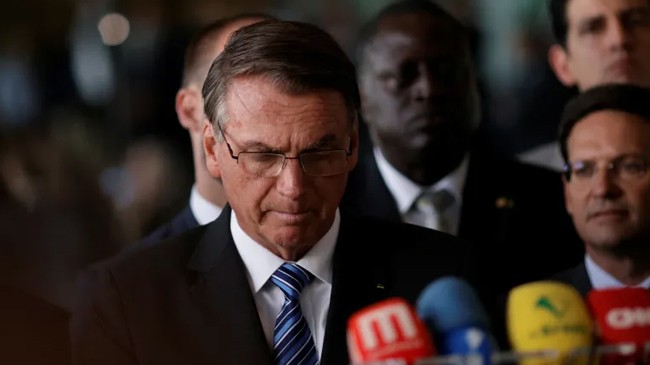bolsonaro leaves brazil
