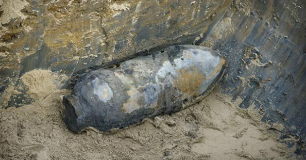bomb of second world war found in germany