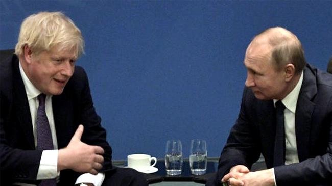 boris johnson and vladimir putin